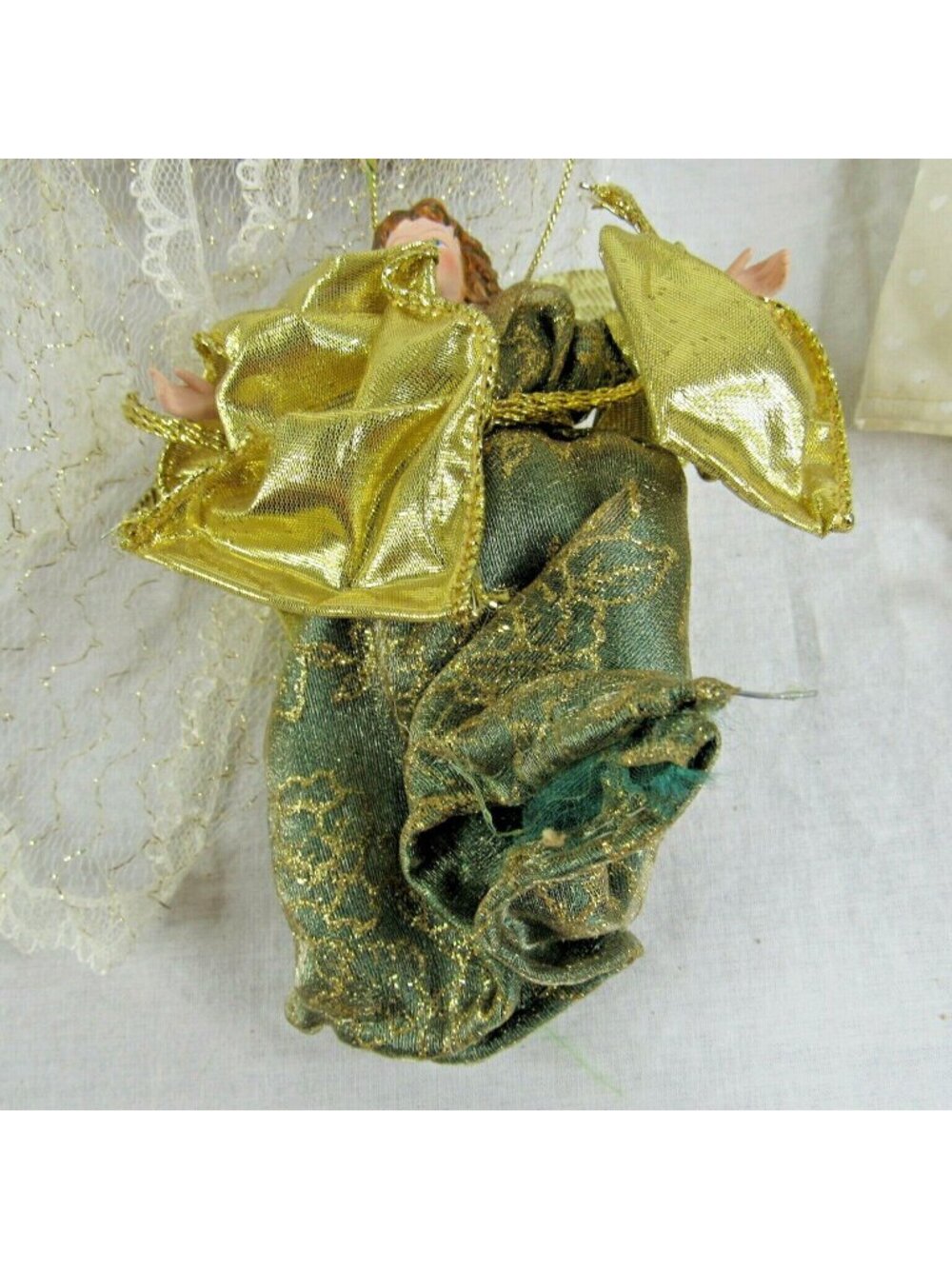 Vintage 18 Piece Angel Ornament Collection Christmas Holiday Decor Hanging - Picture 10 of 10